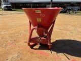 110 - SILVER EDGE FERTILIZER SPREADER,