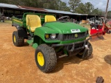 112 - JOHN DEERE GATOR HPX 4X4 DUMP BED,