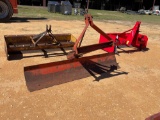 121 - 6' GRADER BLADE, 3 PT HITCH