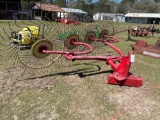 195 - RP4-5 4 - WHEEL HAY RAKE,