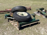 217 - 2 - KMC GAUGE WHEELS, & JACK STANDS