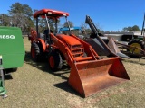383 - KUBOTA L39 BACKHOE LOADER TRACTOR,