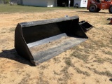393 - STANDARD LOADER BUCKET 84 INCH WIDE