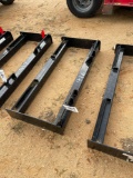 416 - SKID STEER HEAVY DUTY BLANK PLATES