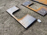 518 - SKID STEER OPEN WELD ON PLATE