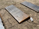 526 - STEEL SKID STEER BLANK