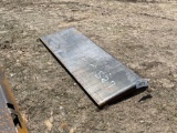 527 - STEEL SKID STEER BLANK