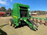 557 - JOHN DEERE 459 COVER EDGE WRAP BALER,