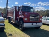 593 - 1987 FORD L8000 TRUCK,