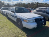 600 - 2008 FORD CROWN VIC POLICE CAR,