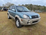 616 - 2007 HYUNDAI TUSCAN SUV SE,
