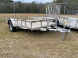 638 - CARRY - ON ALUMINUM 6' X 10' TRAILER,