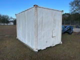 646 - 7' X 11' METAL BUILDING,