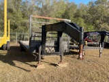651 - 8FT X 32FT GOOSENECK TRAILER
