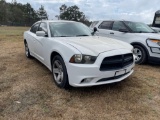 738 - 2011 DODGE CHARGER POLICE INTERCEPTOR,