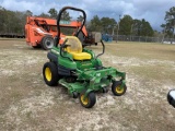 809 - JOHN DEERE 910 2 TRAK ZERO TURN MOWER,