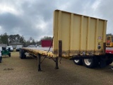 832 - 1989 DORSEY FLATBED TRAILER,