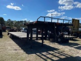 924 - 8 1/2 X 32 GOOSENECK TRAILER,