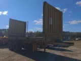 931 - 20' FLAT RACK FOR CONTAINER CHASSIS,