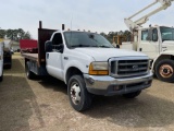 954 - 1999 FORD F450 XLT FLATBED TRUCK