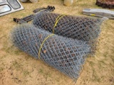 2370 - 3 - ROLLS OF CHAIN LINK FENCE