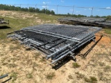 2574 - 5 - 7' X 10' WITH BARBED WIRE,