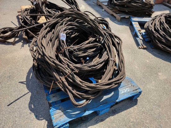 PALLET OF 1/2" & 5/8" CABLE
