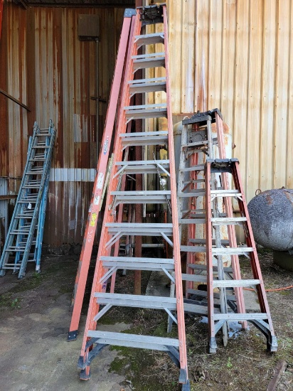 1 - WERNER 12' STEP LADDER