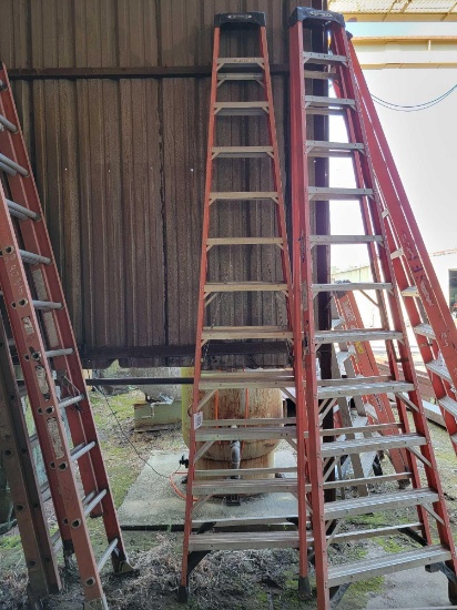 1 - WERNER 12' STEP LADDER