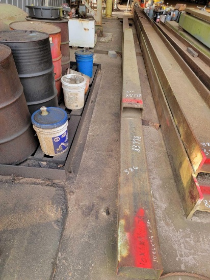 2 - PIECES OF STEEL TUBING