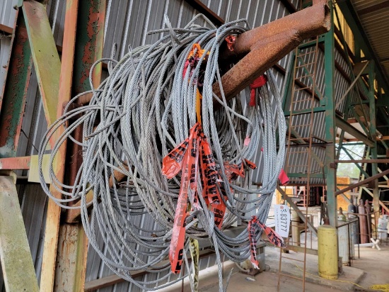 PARTIAL ROLLS OF MISC CABLE