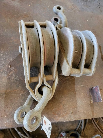 2 - 6" BLOCK & TACKLE