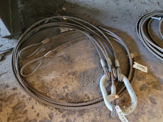 5/8" X 13' 7" RIGGING CABLE,