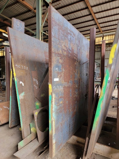 1 - PLATE 2 1/2" THICK X 8' X 9'