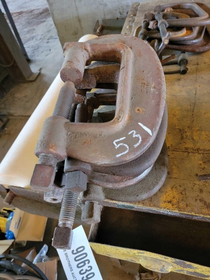 5 - 4" HEAVY DUTY C - CLAMPS
