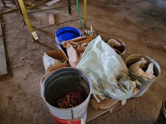PALLET OF NUTS AND BOLTS