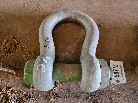 2 1/2" CLEVIS SHACKLE 55 TON CAPACITY