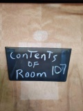CONTENTS OF ROOM,