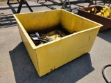 STEEL BOX WITH FORKLIFT BRACKETS