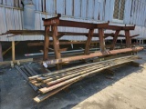 IRON PIPE RACK,