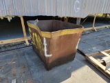 METAL TRASH BOX