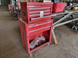 CRAFTSMAN TOOL BOX AND TOOLS