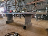 HEAVY DUTY STEEL WORK TABLE