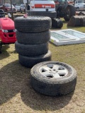 2741 - 5 - P255 / 70 R18 TIRES AND WHEELS