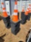 570 - ABSOLUTE - NEW 50 SAFETY CONES