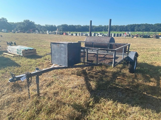 178 - SMOKER GRILL TRAILER