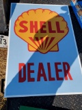 806 - SHELL DEALER SIGN