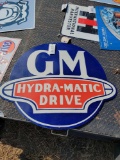 813 - GM HYDRA MATIC SIGN