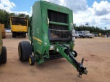 468 JOHN DEERE MEGA WIDE PLUS HAY BALER