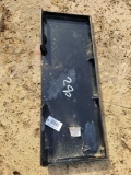 290 - SKID STEER BLANK PLATE